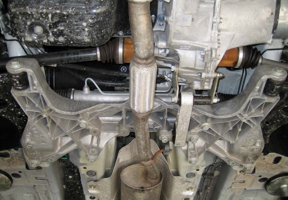 Unterfahrschutz für Motor der Marke Citroen Nemo