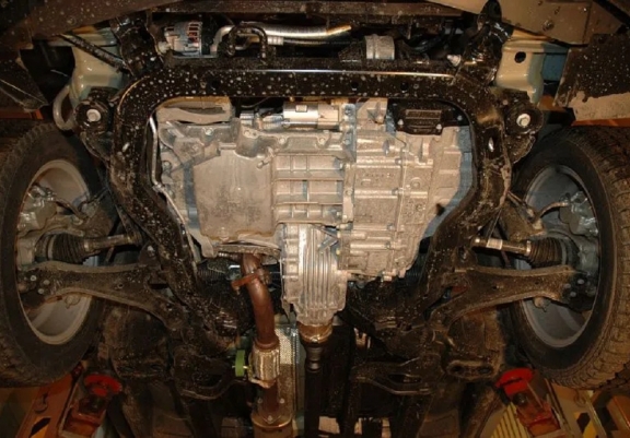 Unterfahrschutz für Motor der Marke Chevrolet Captiva