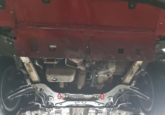 Unterfahrschutz für Motor der Marke Citroen Berlingo