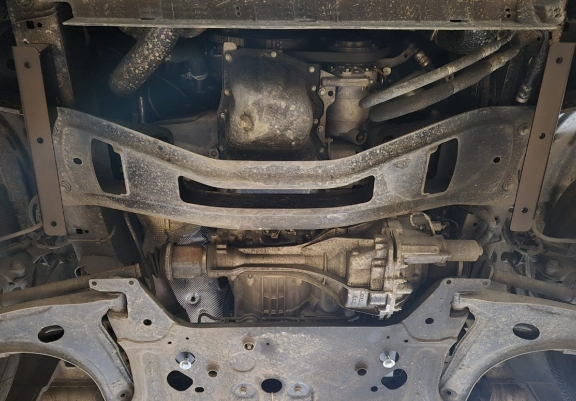 Aluminium Unterfahrschutz für Motor der Marke Ford Transit 4x4