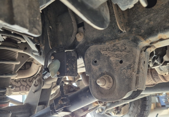 Aluminium Schutzblech für Hinterachslenker-Sensor Ford Ranger Raptor