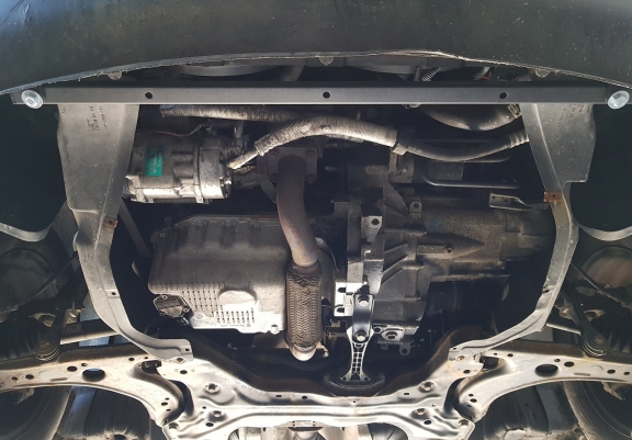 Aluminium Unterfahrschutz für Motor und Getriebe für den Volkswagen Bora