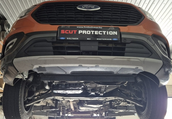 Aluminium Unterfahrschutz für Motor der Marke Ford Transit FWD