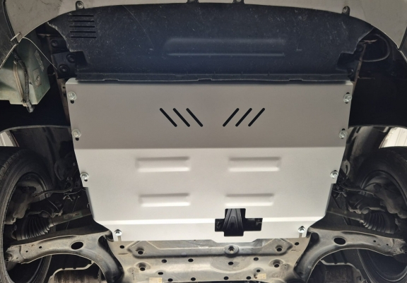 Aluminium Unterfahrschutz für Motor der Marke Ford Transit FWD
