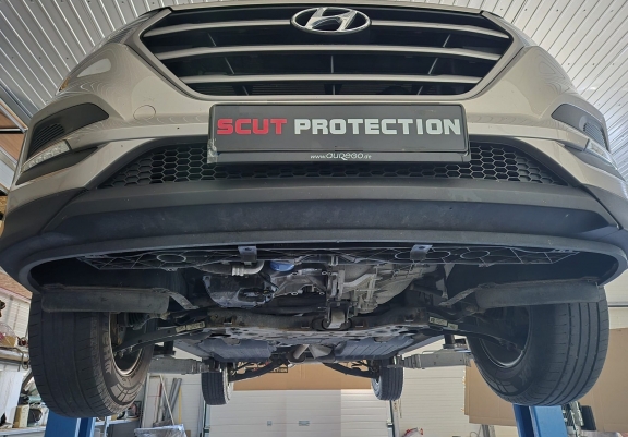 Unterfahrschutz für Motor der Marke Hyundai Tucson