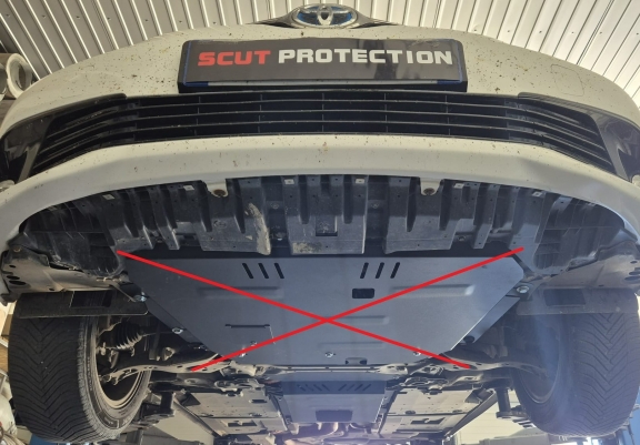 Unterfahrschutz für Katalysator/cat lock der Marke Lexus CT200H