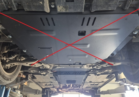 Unterfahrschutz für Katalysator/cat lock der Marke Lexus CT200H