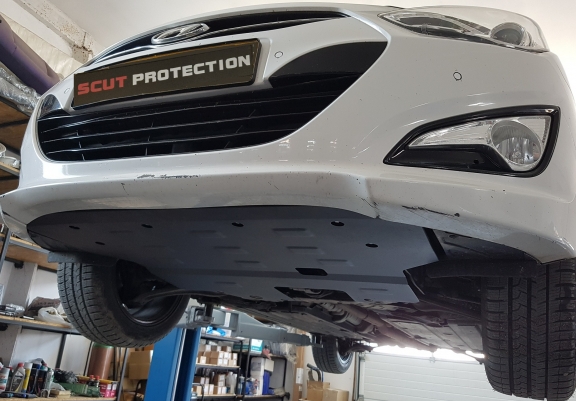 Unterfahrschutz für Motor und Getriebe aus Stahl für  Hyundai i40