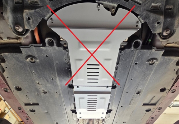 Aluminium-Katalysatorschutz / Kat-Schloss für Suzuki Swace