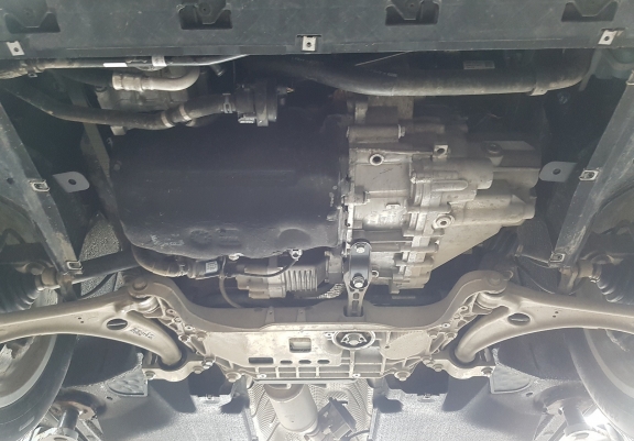 Aluminium Unterfahrschutz für Motor und Getriebe für den Audi Q3