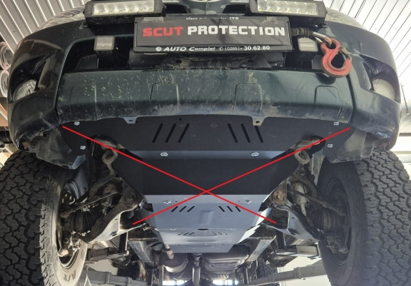 Stahl Getriebe Schutz für  Toyota Hilux Revo