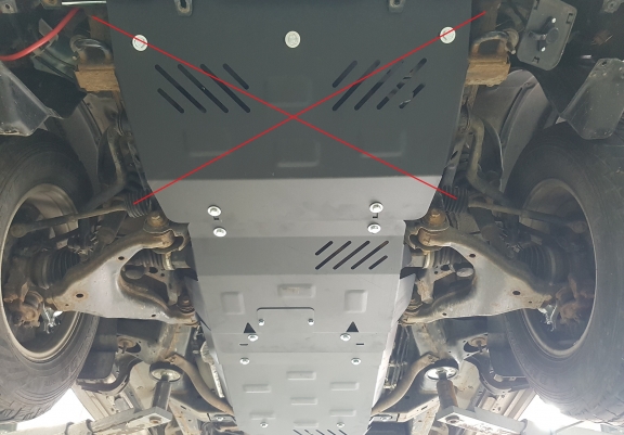Stahl Getriebe Schutz für  Lexus GX460