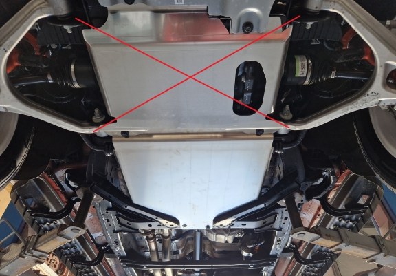 Aluminium Getriebe Schutz für  Volkswagen Amarok