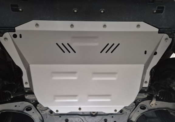 Aluminium Unterfahrschutz für Motor und Getriebe für den Ford Tourneo Custom