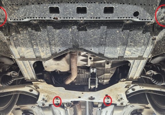 Unterfahrschutz für Motor der Marke Suzuki Vitara - Aktionspaket Aluminium