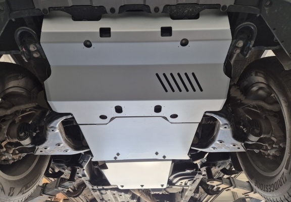 Unterfahrschutz für Motor der Marke Toyota Land Cruiser - Aktionspaket Aluminium