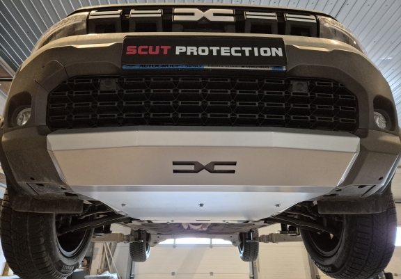 Aluminium Unterfahrschutz für Motor der Marke Dacia Duster- 4x2