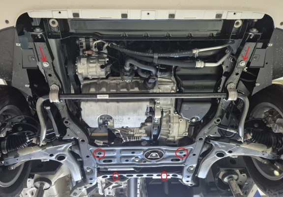 Unterfahrschutz für Motor der Marke Vw Crafter
