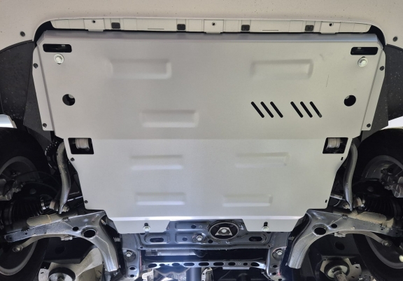 Aluminium Unterfahrschutz für Motor und Getriebe für den MAN Tge