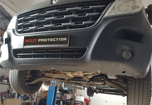 Aluminium  Unterfahrschutz Opel Movano 