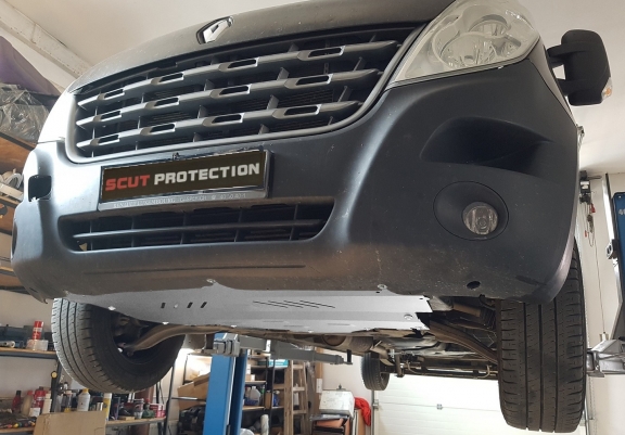 Aluminium  Unterfahrschutz Opel Movano 