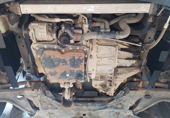 Aluminium  Unterfahrschutz Opel Movano 
