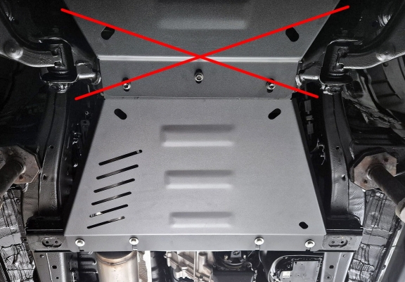Stahl Getriebe Schutz für Toyota Hilux