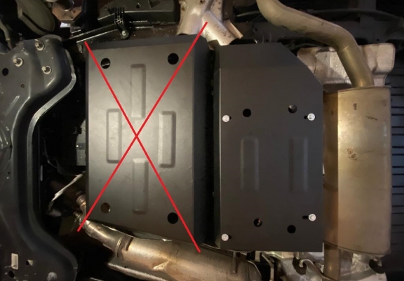 Stahlschutz für AdBluetank der Marke Fiat Ducato