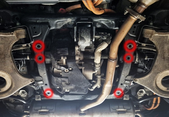 Aluminium Differentialschutz für Omoda 9