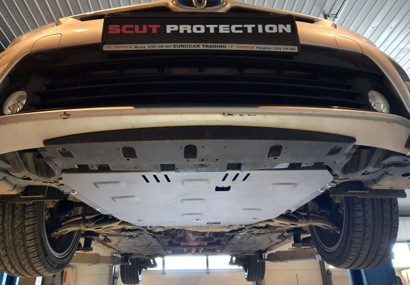 Aluminium Unterfahrschutz für Motor der Marke Toyota Corolla