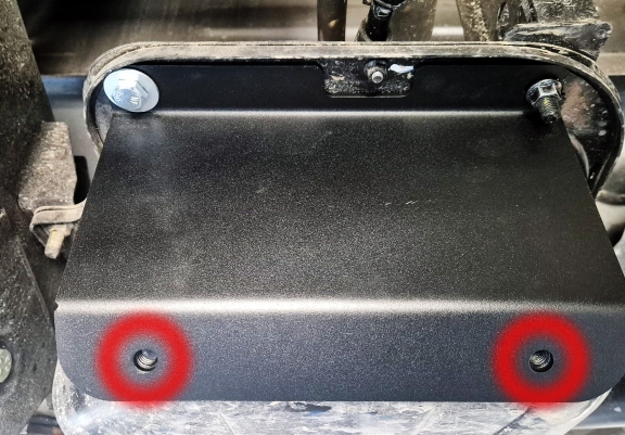 Stahlschutz für Treibstofftank der Marke  Ssangyong Musso Grand
