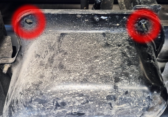 Stahlschutz für Treibstofftank der Marke  Ssangyong Musso Grand