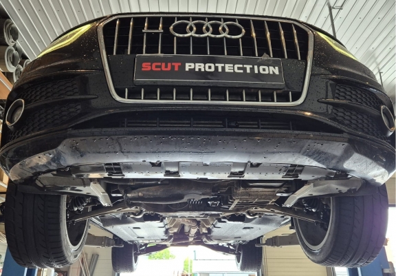 Unterfahrschutz für Motor der Marke Audi Q3